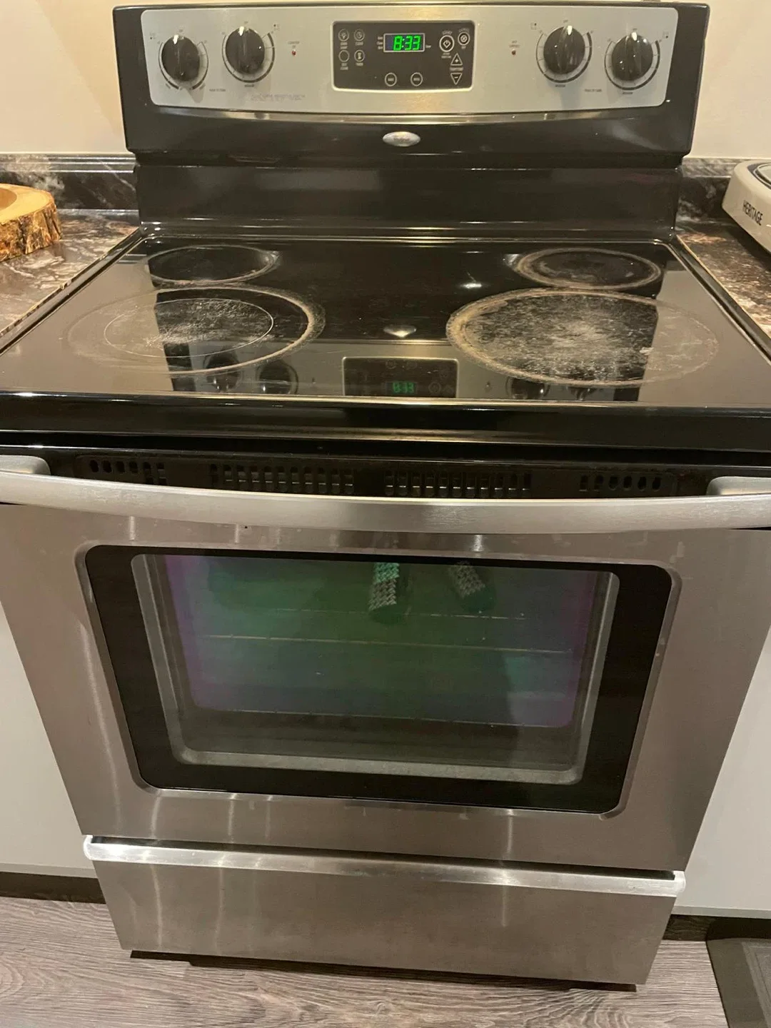 Whirlpool Stainless Steel Top Range