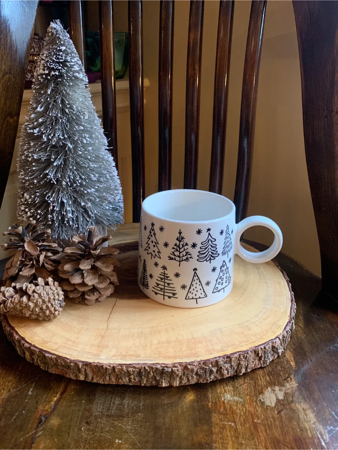 Sunday Morning Mug - Christmas Trees #Cleanout