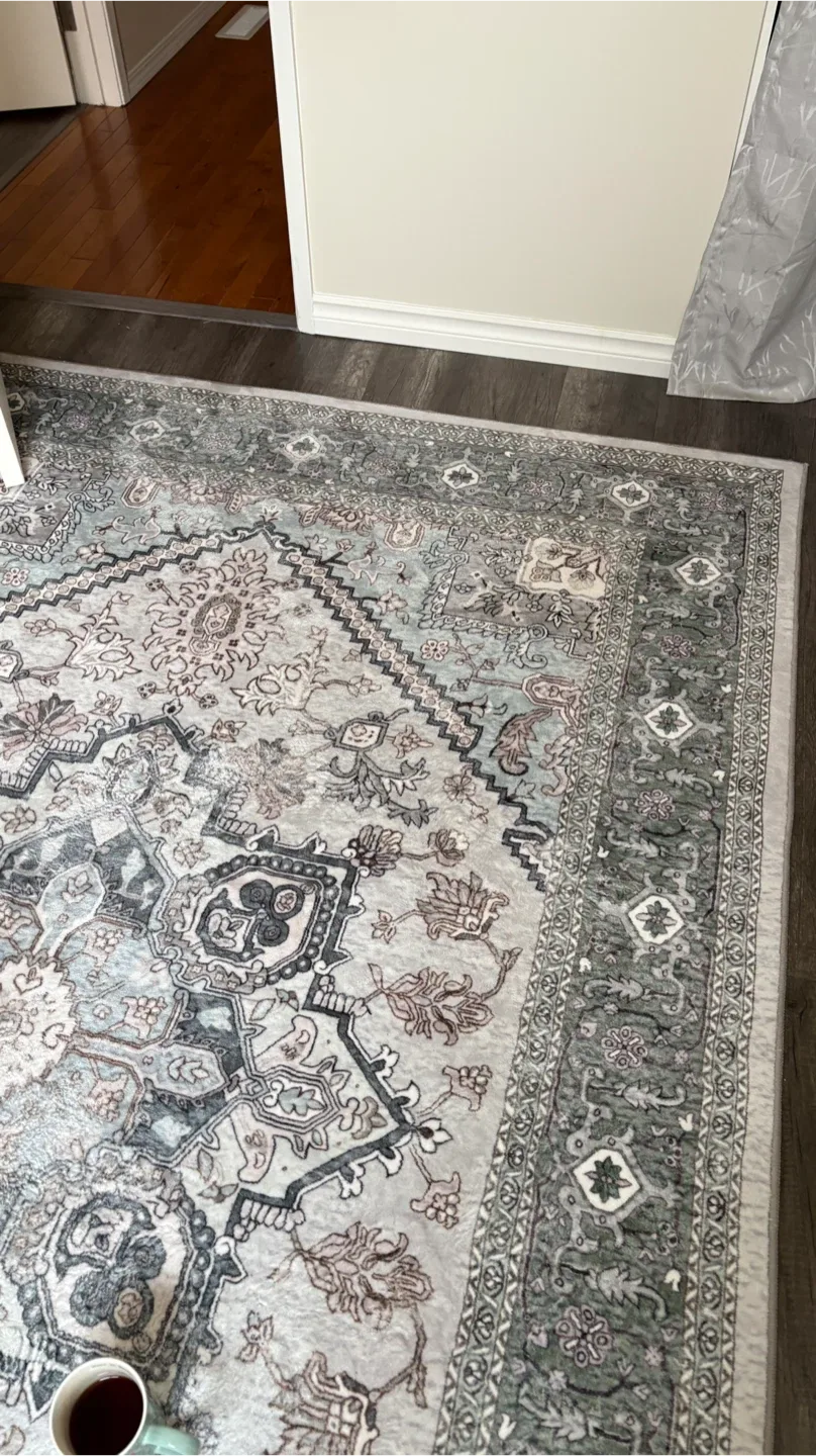 Patterned Area Soft Rug