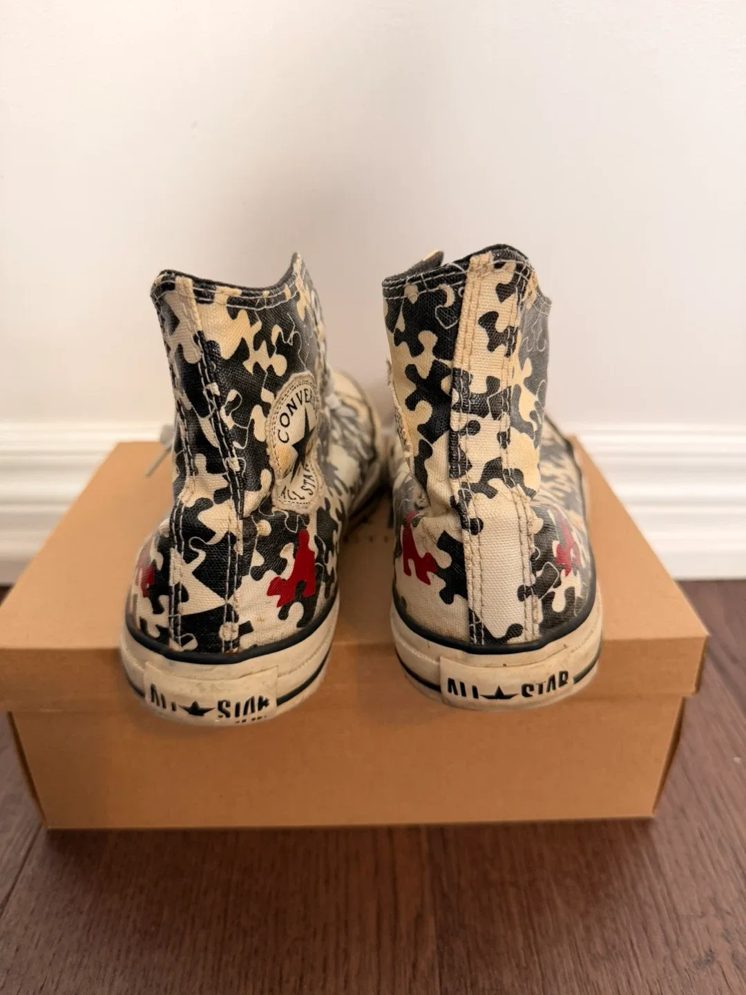 Converse Limited All Star Chuck Taylor Puzzle High Top Sneakers image indicator(5)