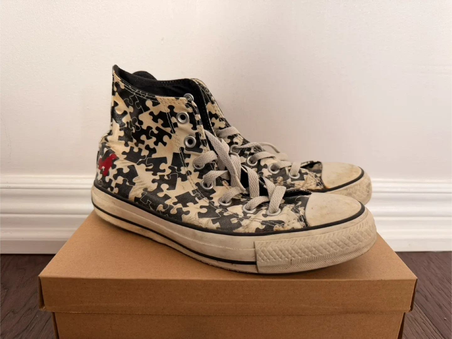 Converse Limited All Star Chuck Taylor Puzzle High Top Sneakers image indicator(2)