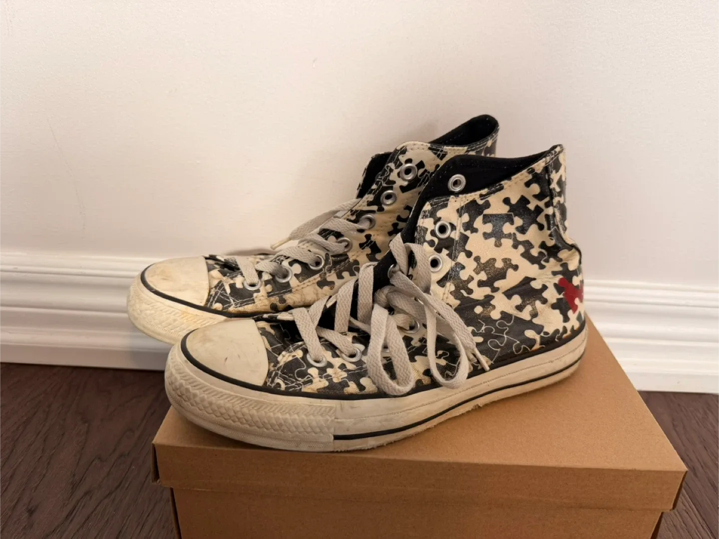Converse Limited All Star Chuck Taylor Puzzle High Top Sneakers image indicator(4)