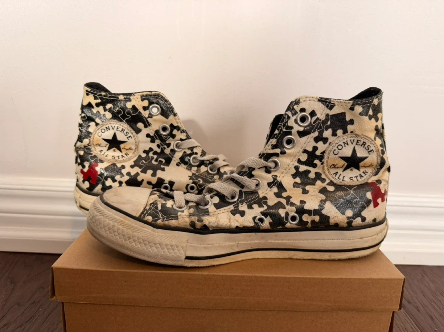 Converse Limited All Star Chuck Taylor Puzzle High Top Sneakers