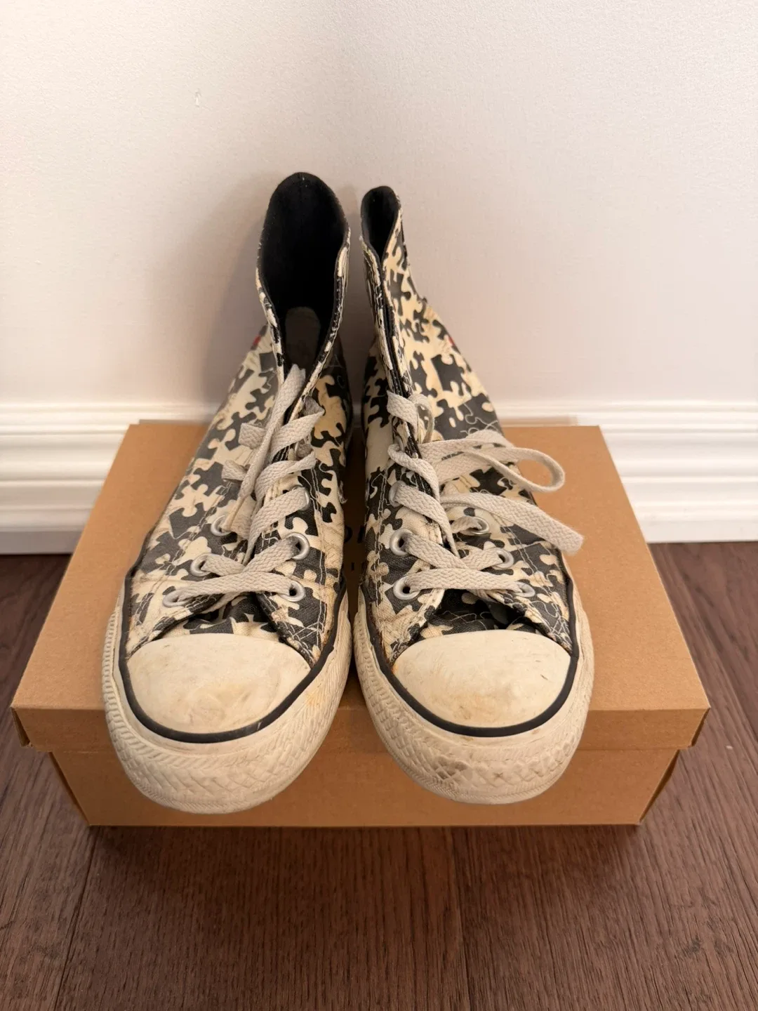 Converse Limited All Star Chuck Taylor Puzzle High Top Sneakers image indicator(3)