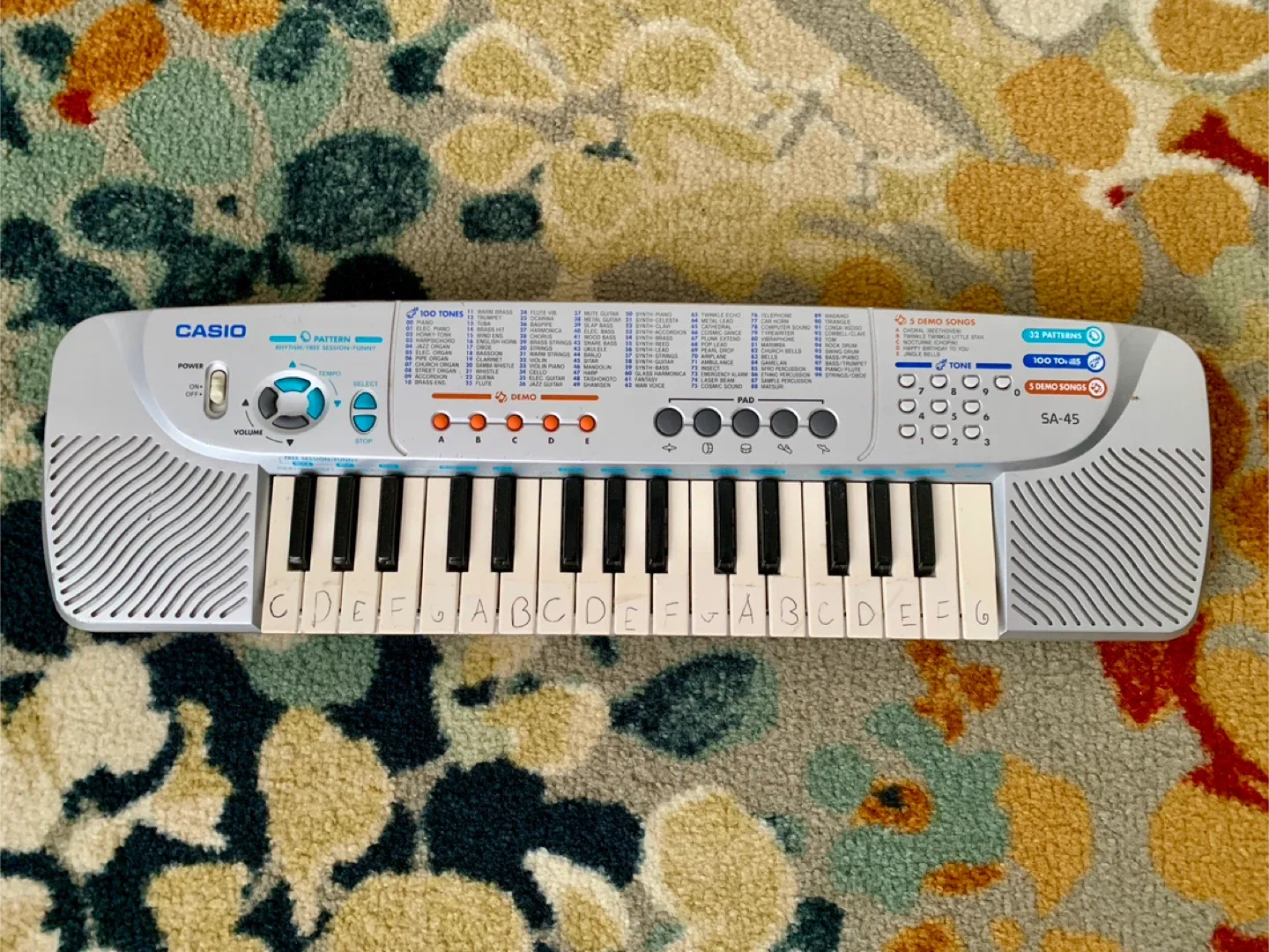 Casio SA-45 Keyboard