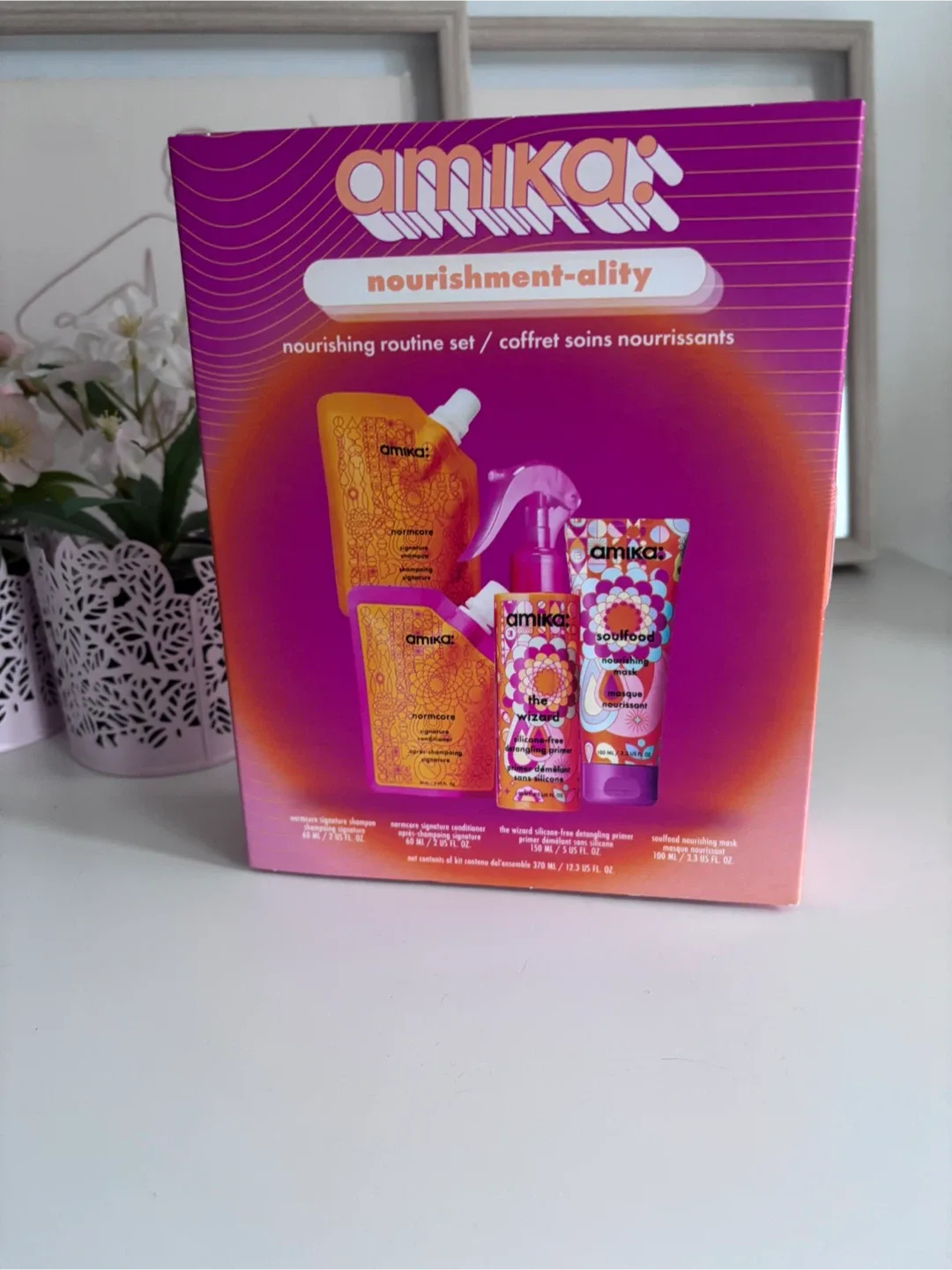 Amika Nourishment-ality Nourishing Routine Set