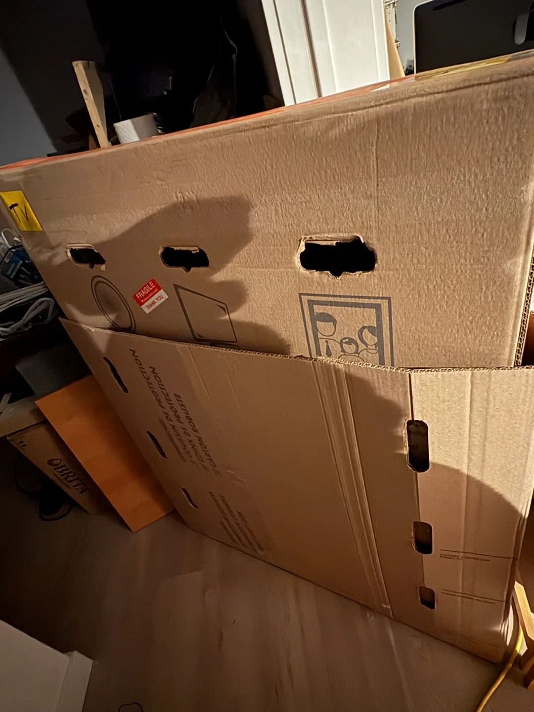 Home Depot TV Box #CleanOut