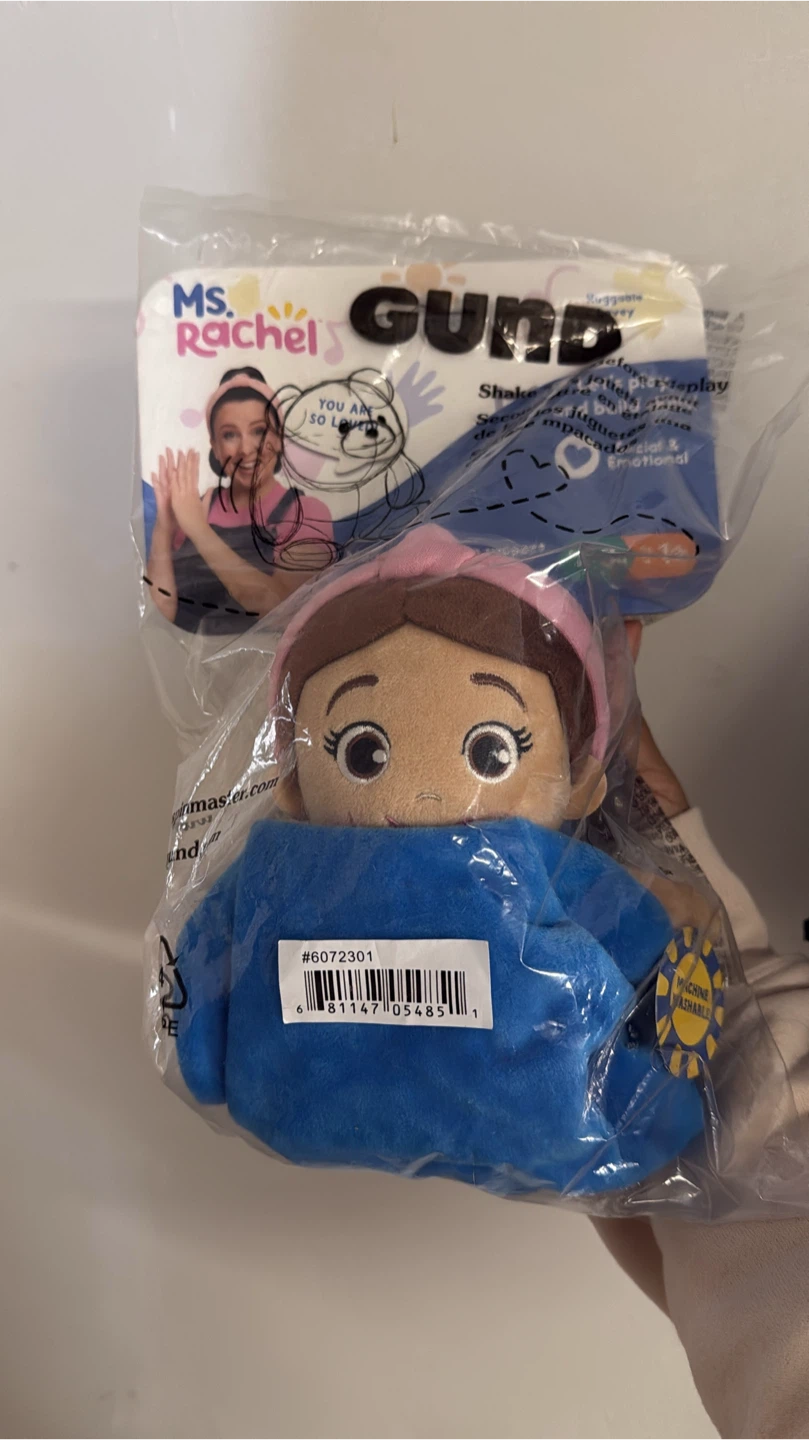 New GUND Ms. Rachel Sensory Toy