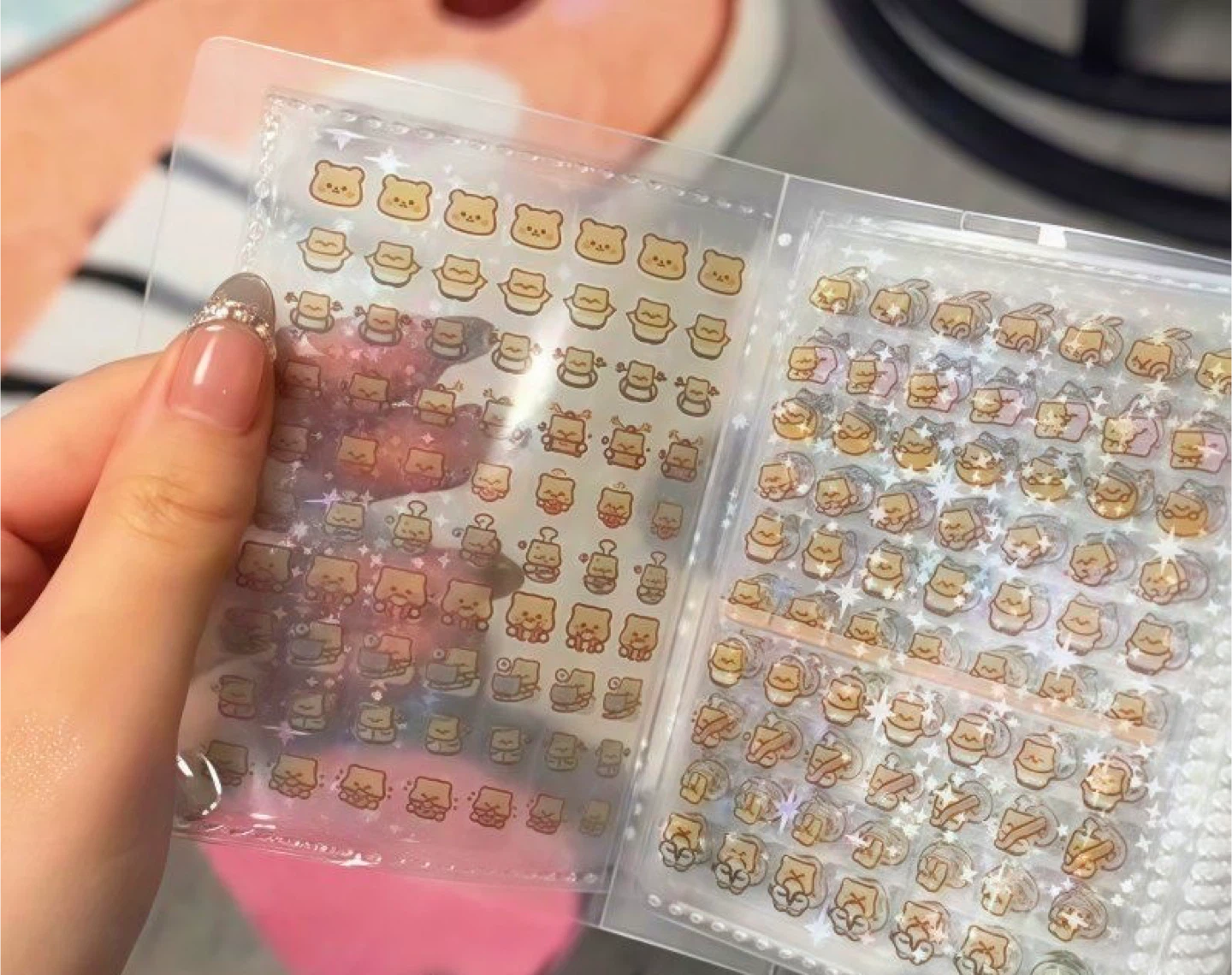 Cute small 4800 stickers w collection book - photo 3