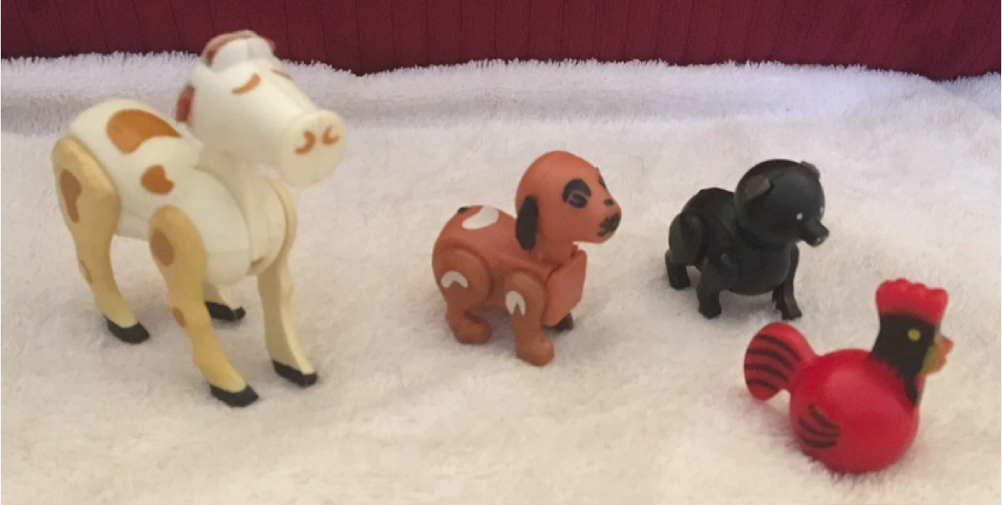 Vintage Fisher-Price Little People Farm Animals