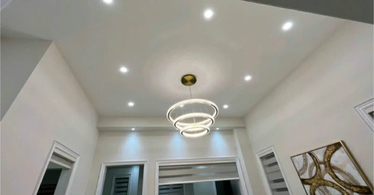 Potlights installation