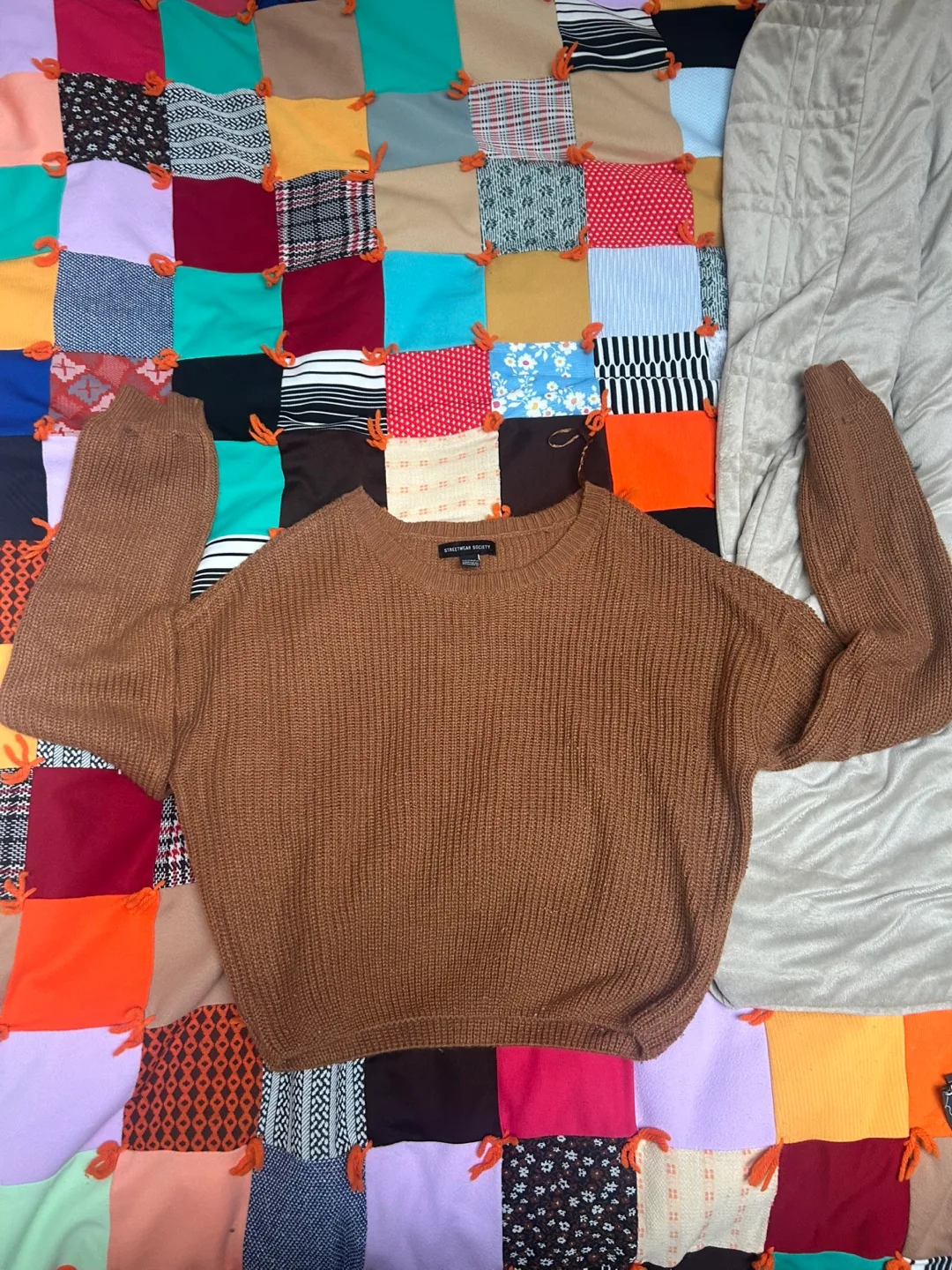 Sweater - Orange / Autumn - Size L -Streetwear Society