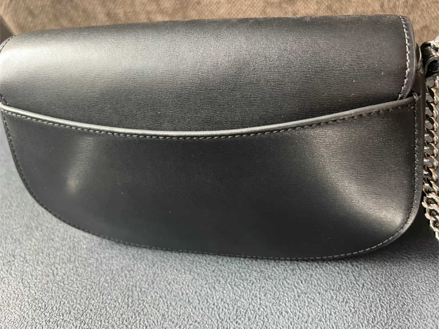 Michael Kors Mila Black Leather Crossbody Bag image indicator(9)