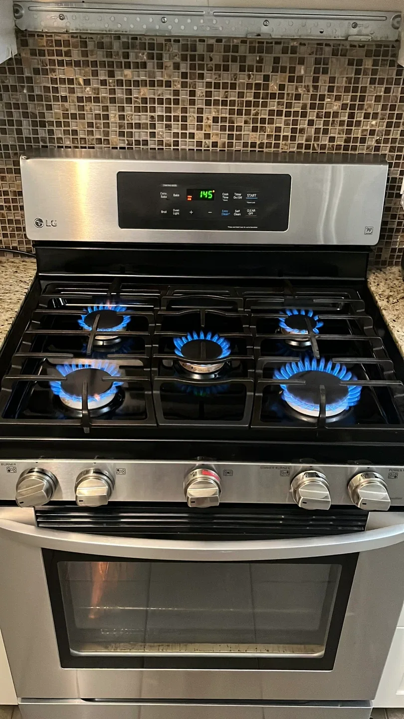 LG LRG3081ST Gas Range