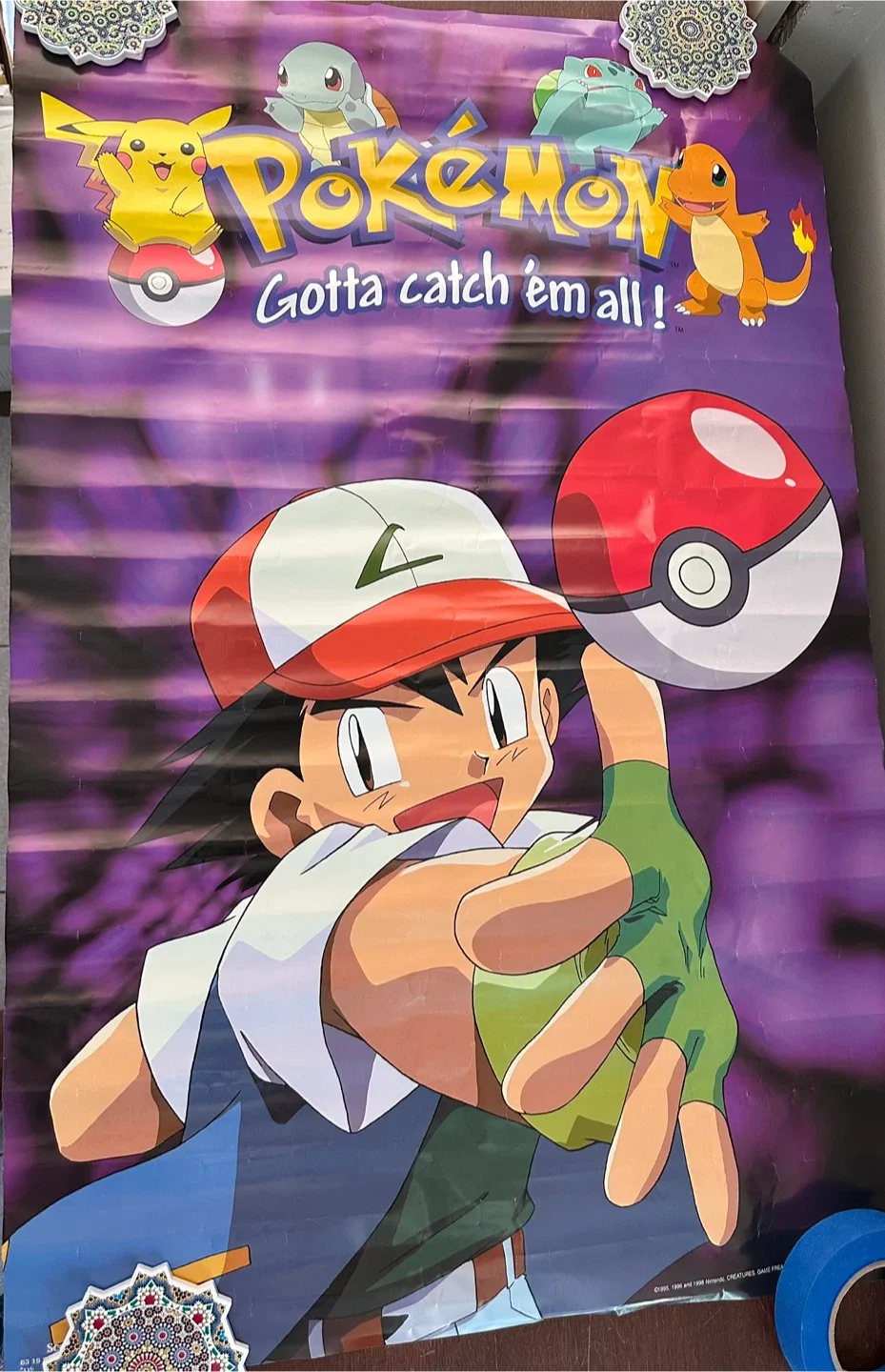Vintage Pokémon Gotta Catch 'Em All! Poster