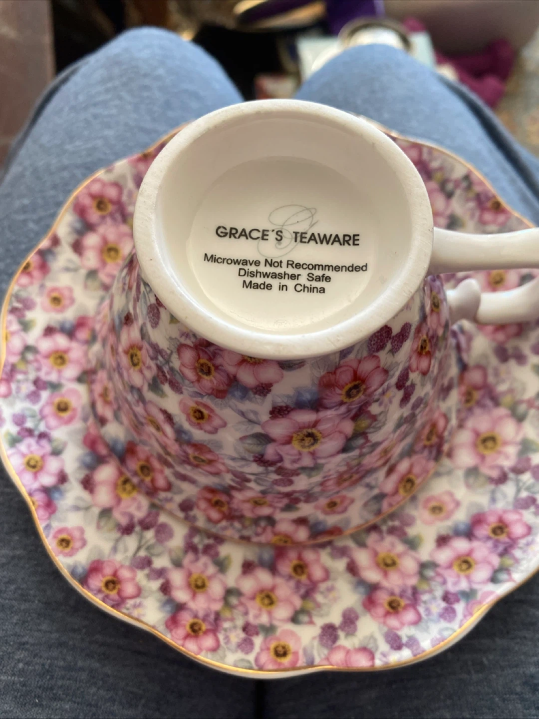🥕Grace's Teaware Cup and Saucer - photo 3