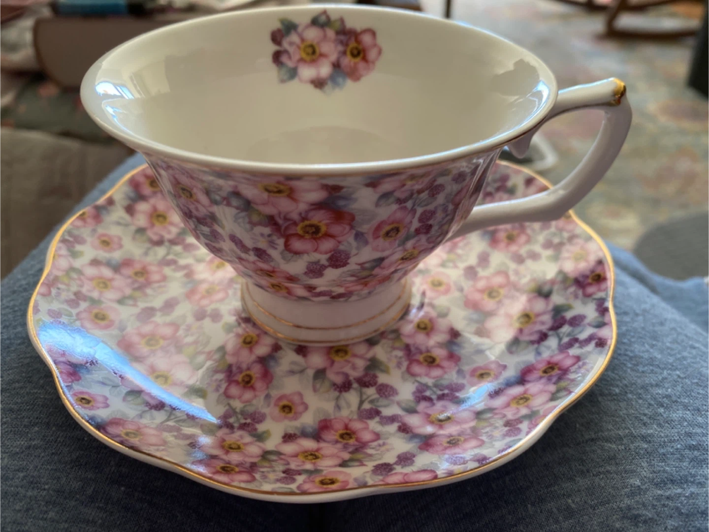 🥕Grace's Teaware Cup and Saucer