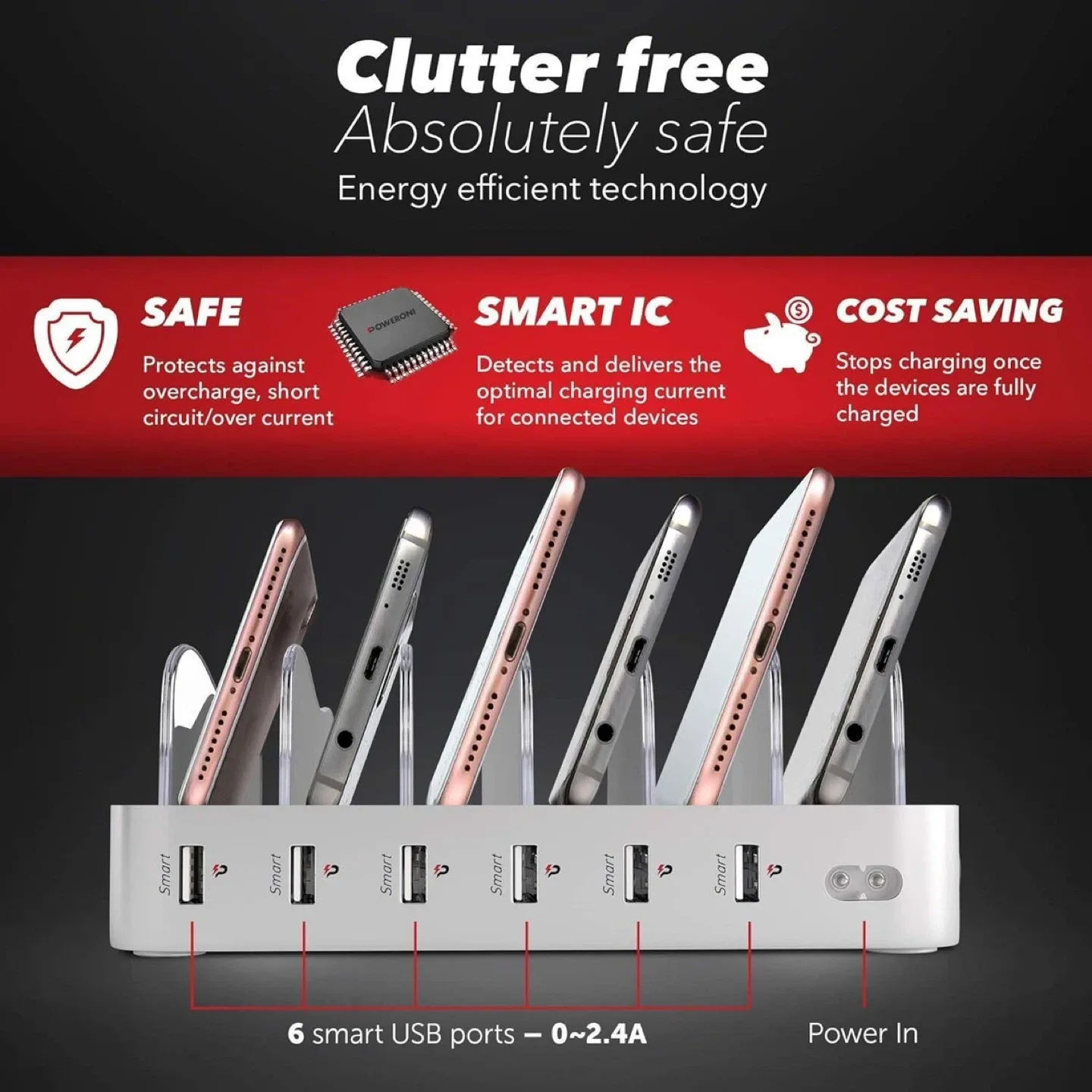 Poweroni Universal Charging Station image indicator(5)