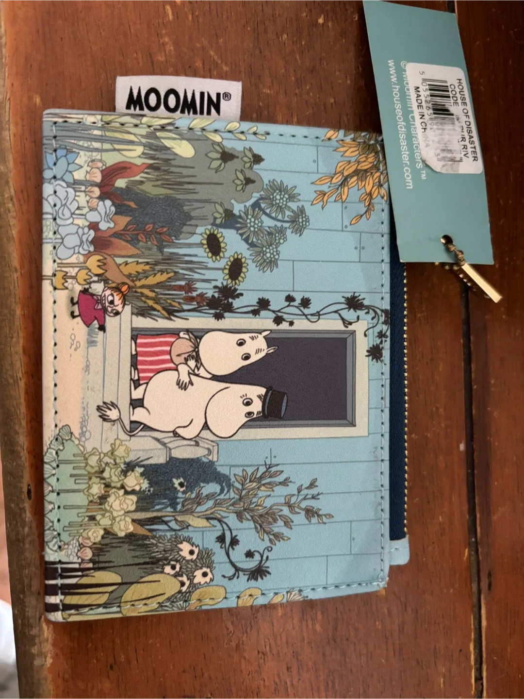 New Moomin House of Disaster Wallet