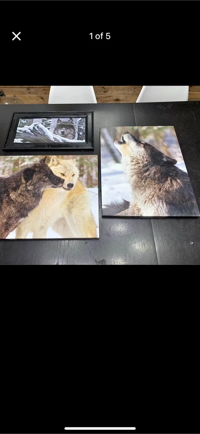 Wolf Art Prints #cleanout