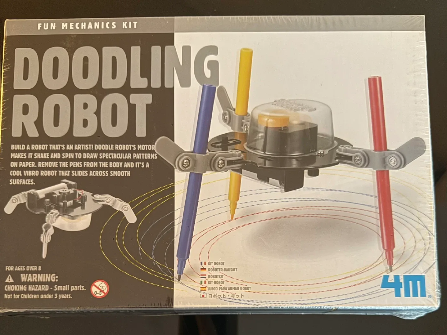 New 4M Doodling Robot Kit #Cleanout