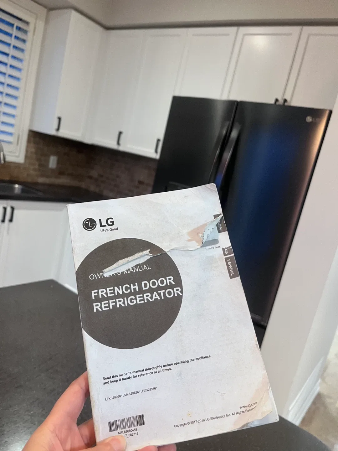 LG Black Stainless Steel French Door Refrigerator image indicator(8)