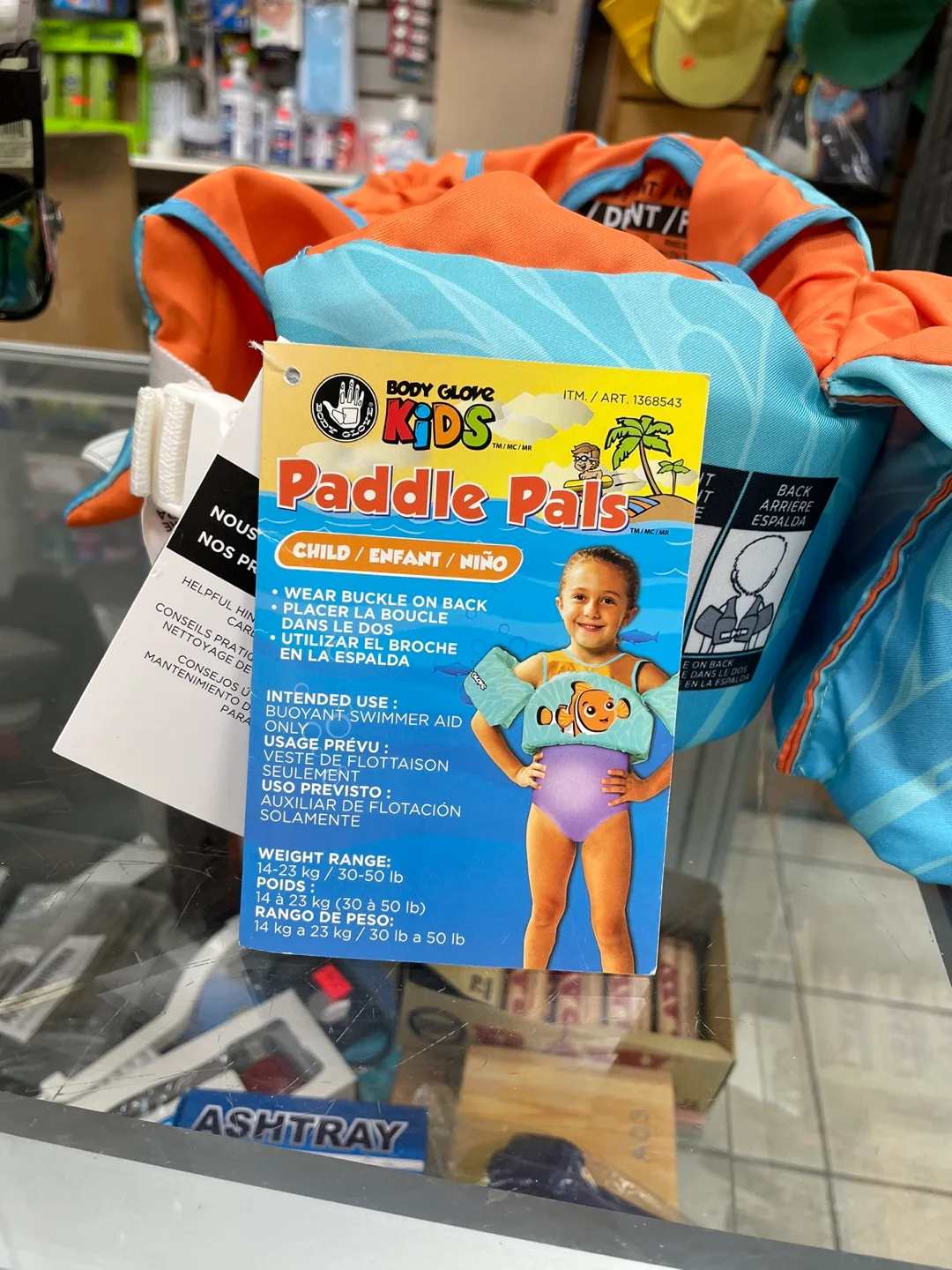 Body Glove Kids Paddle Pals Child Life Jacket image indicator(2)