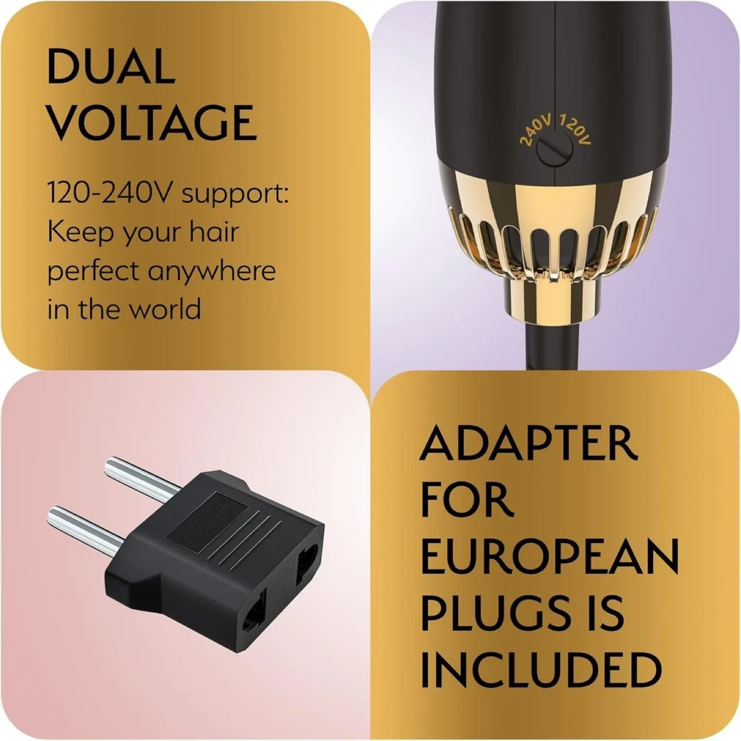 OYO TEAM Hot Air Brush & Volumizer image indicator(4)