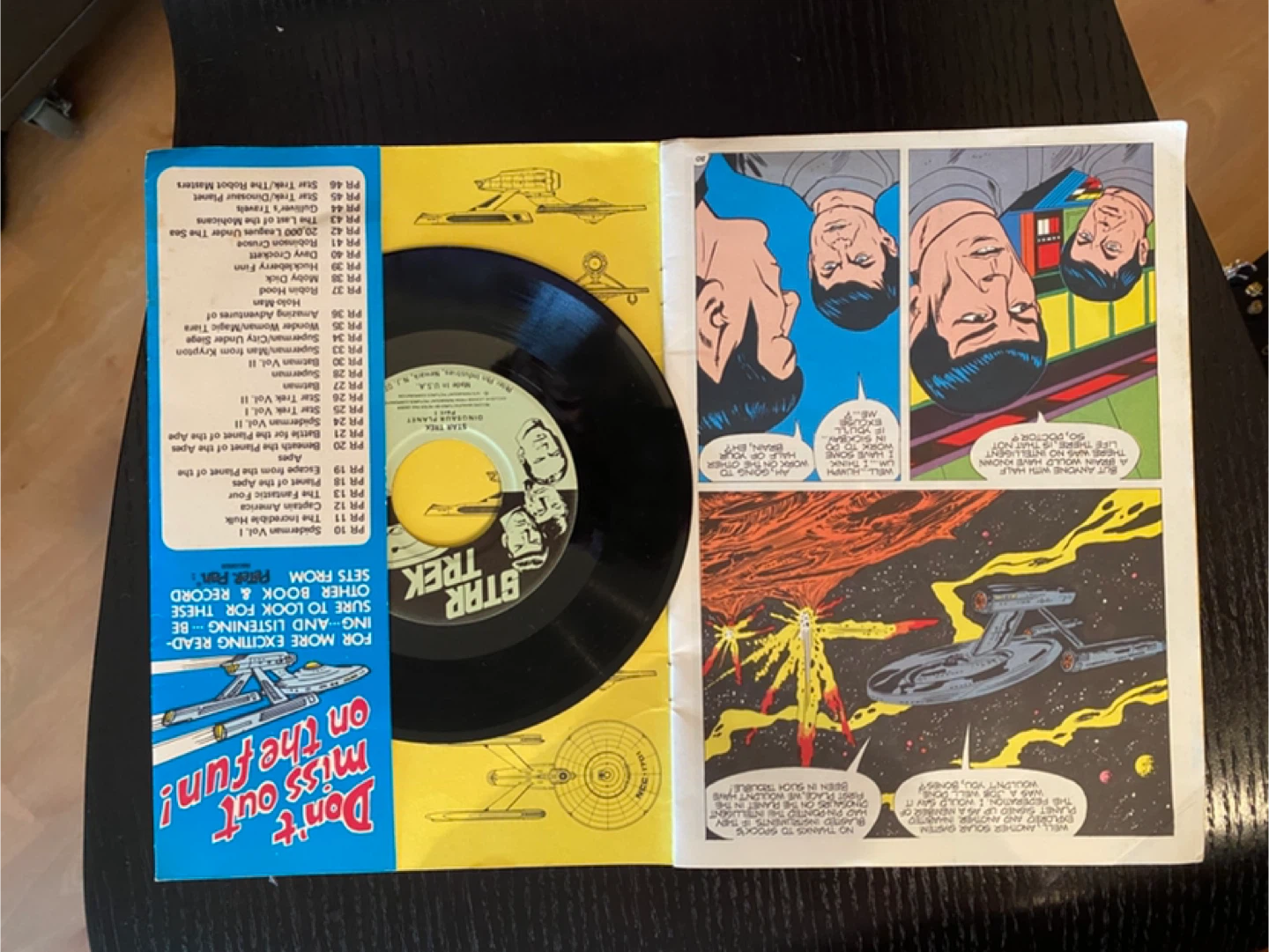 Star Trek Book and Record Set - photo 2