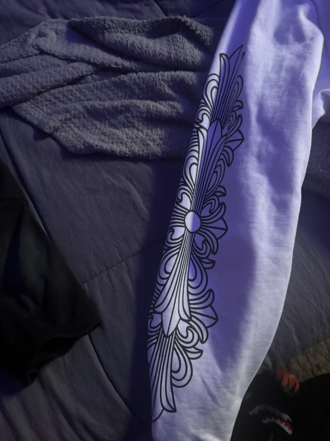 Chrome Hearts White Hoodie image indicator(3)