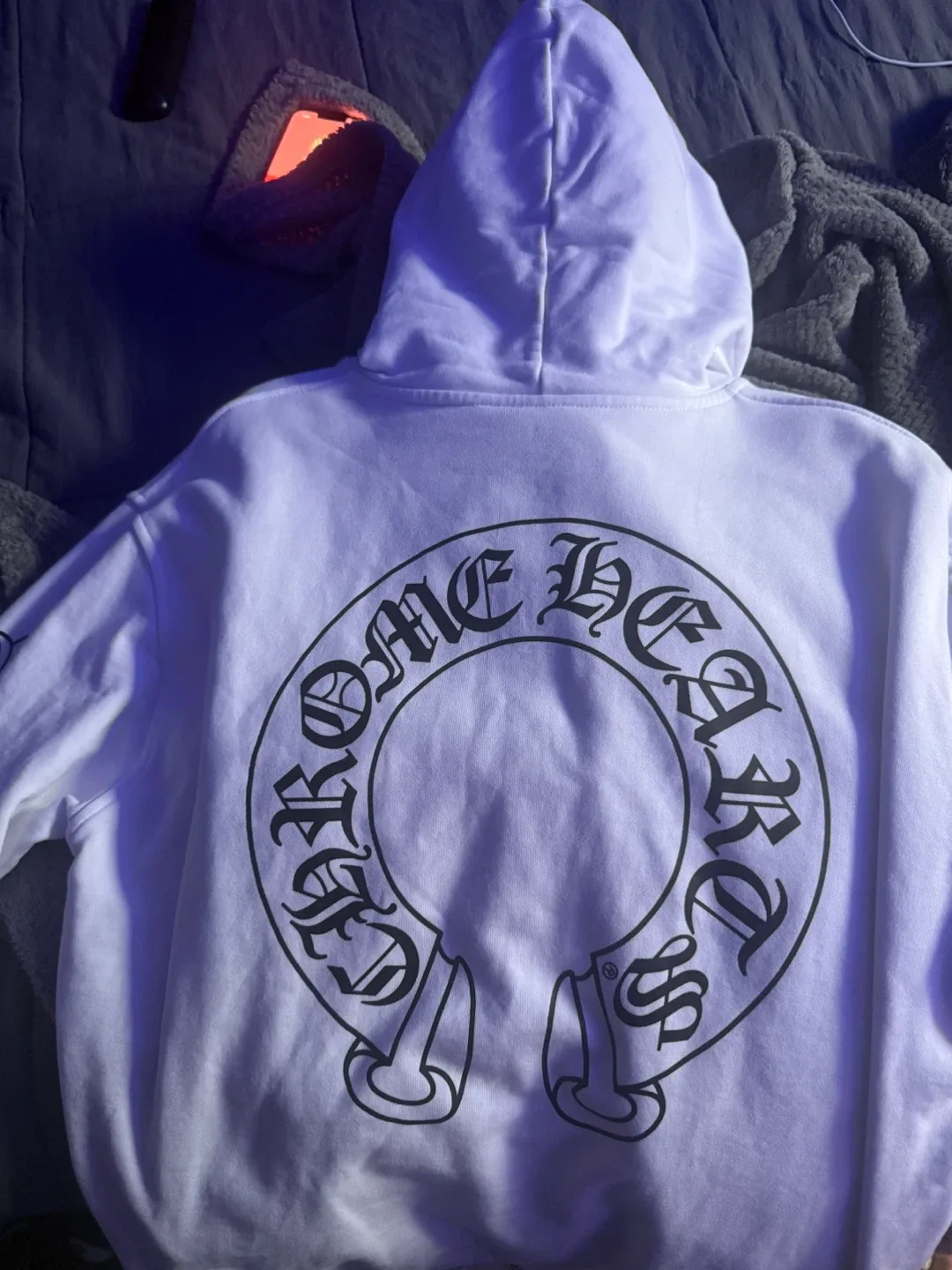 Chrome Hearts White Hoodie image indicator(5)