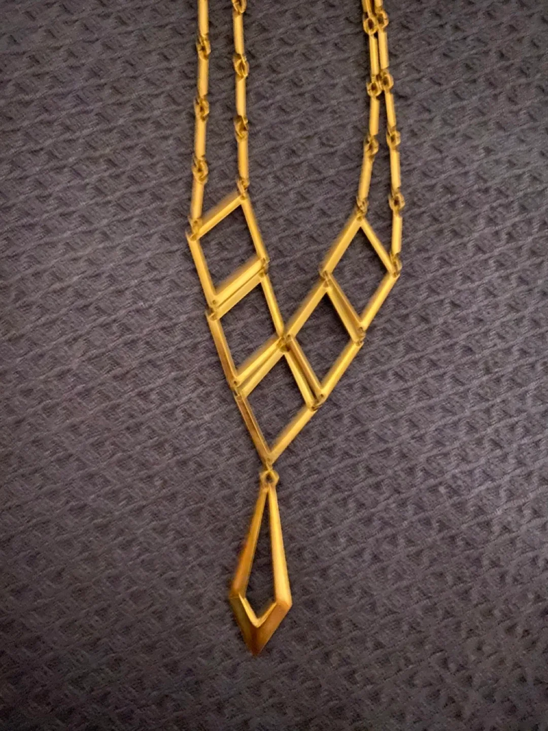 Gold Geometric Necklace