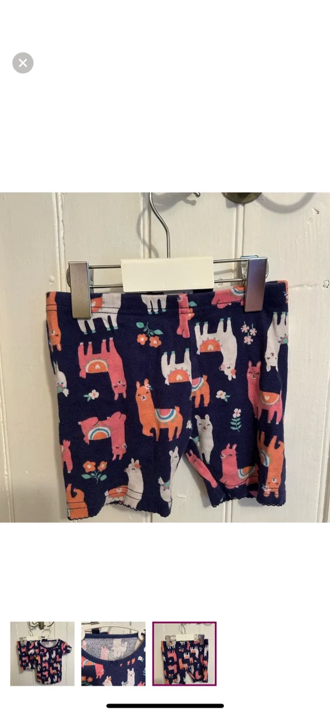 Carter's 2T Llama Pajama Set image indicator(3)