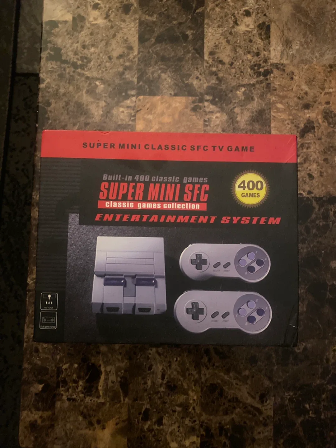 Super Mini SFC Classic TV Game - 400 Games