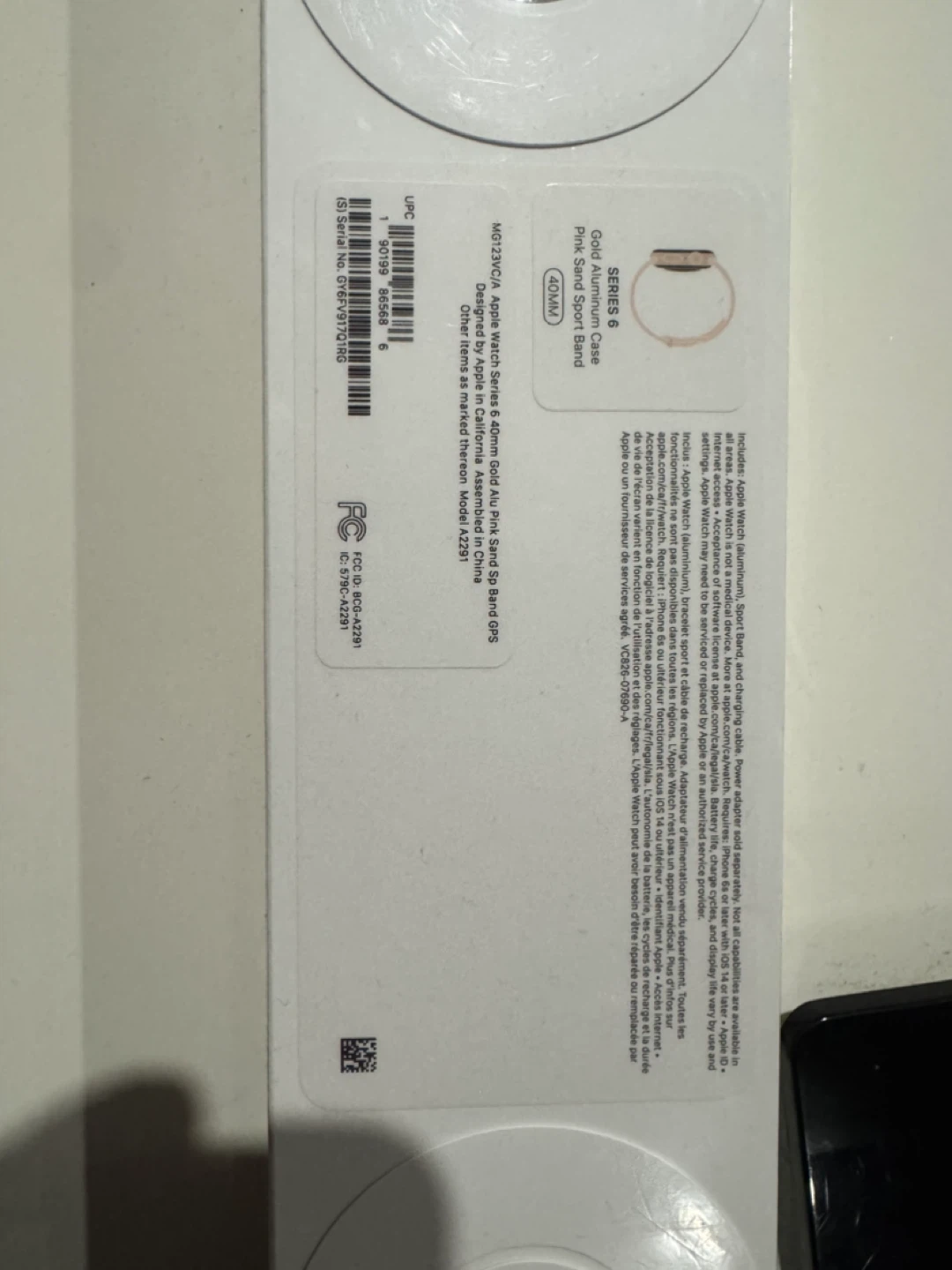 Apple Watch Series 6 (GPS, 40mm) - Gold Aluminum Case - photo 3