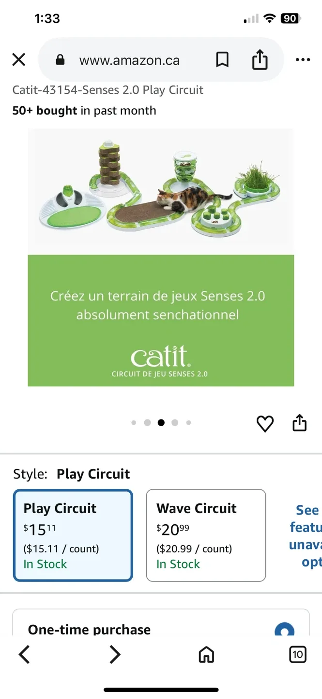 #Cleanout brand new Catit Senses 2.0 Play Circuit Cat Toy