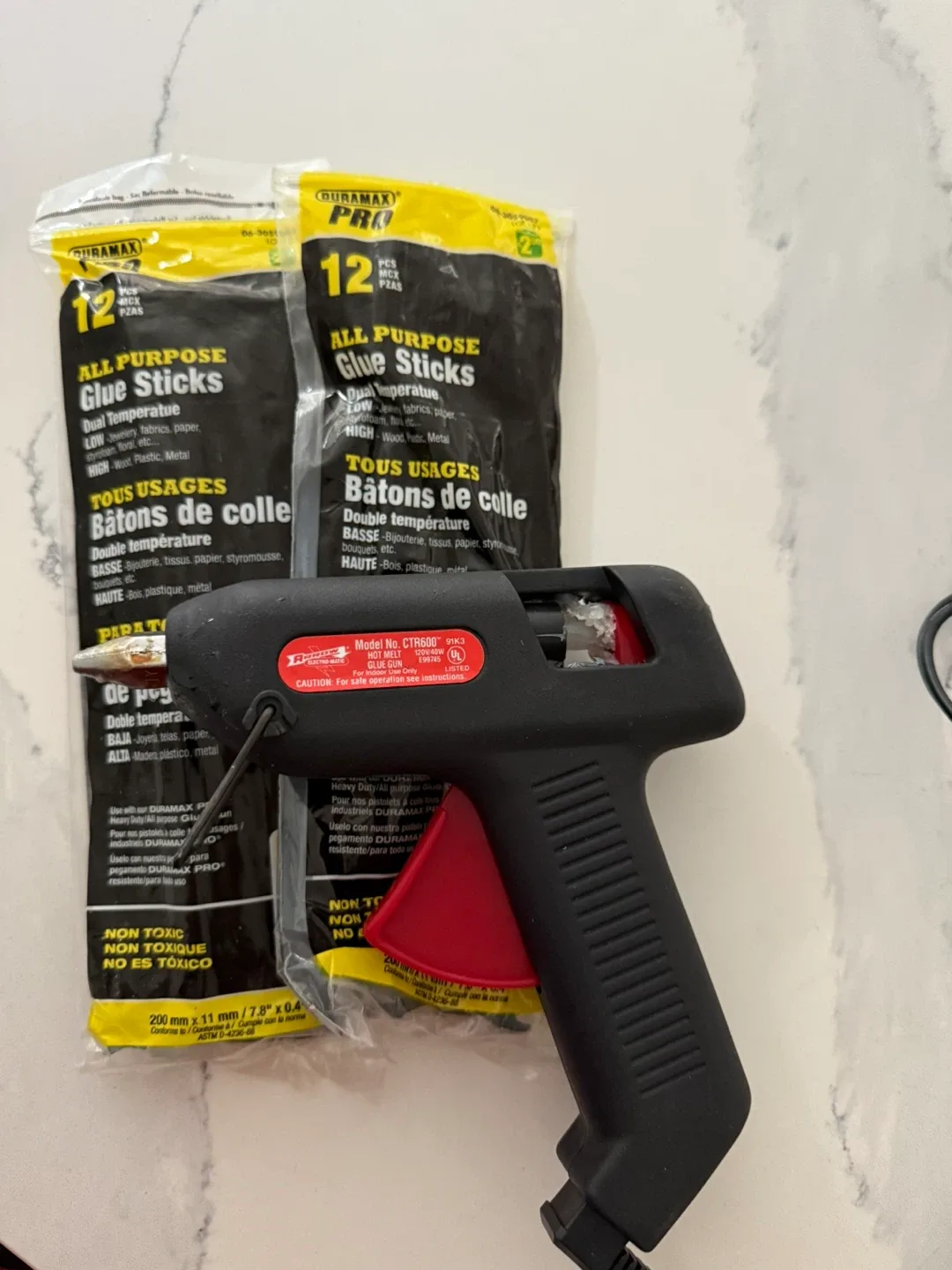 Duramax Pro Glue Gun & Sticks