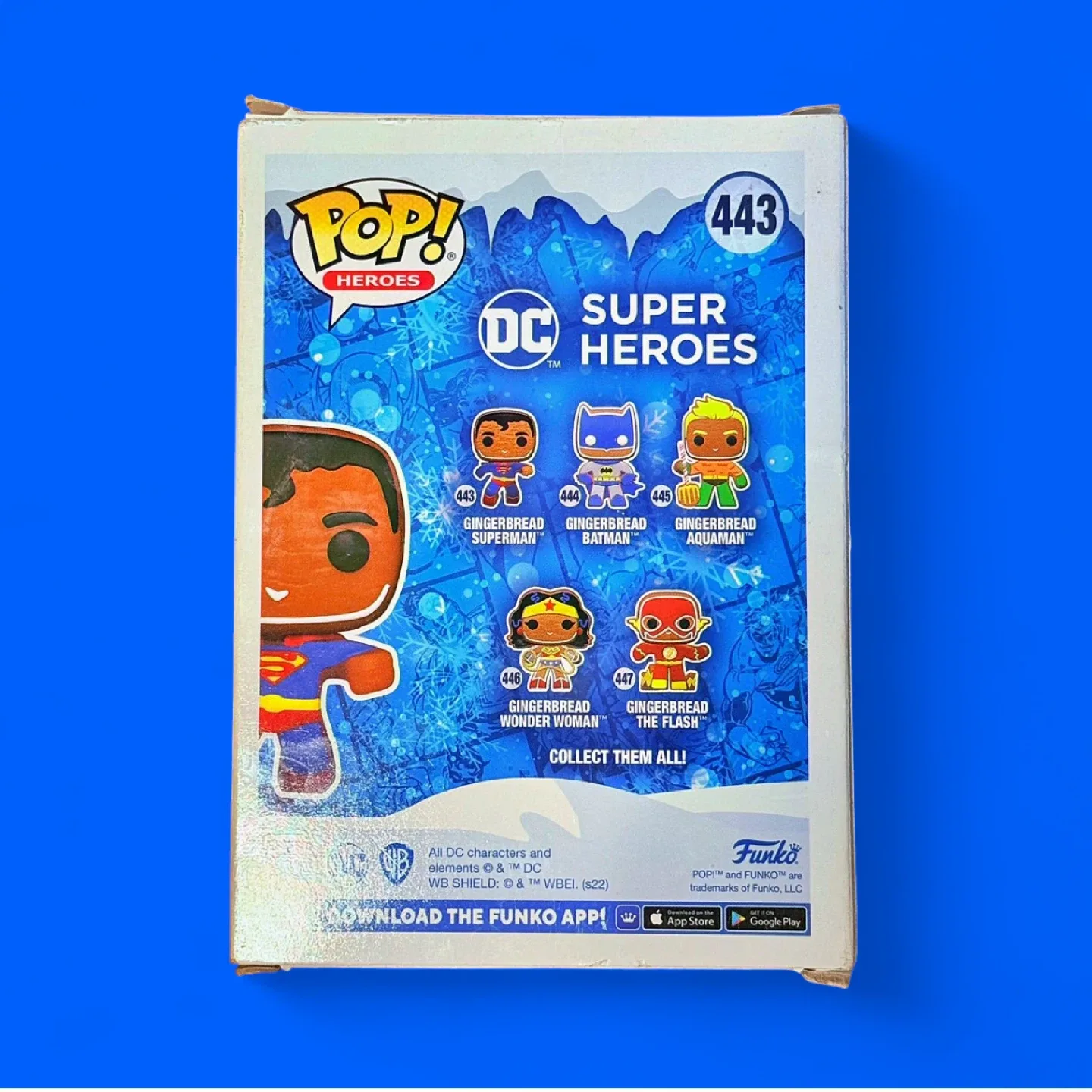 Funko Pop! DC Gingerbread Superman #443 image indicator(2)