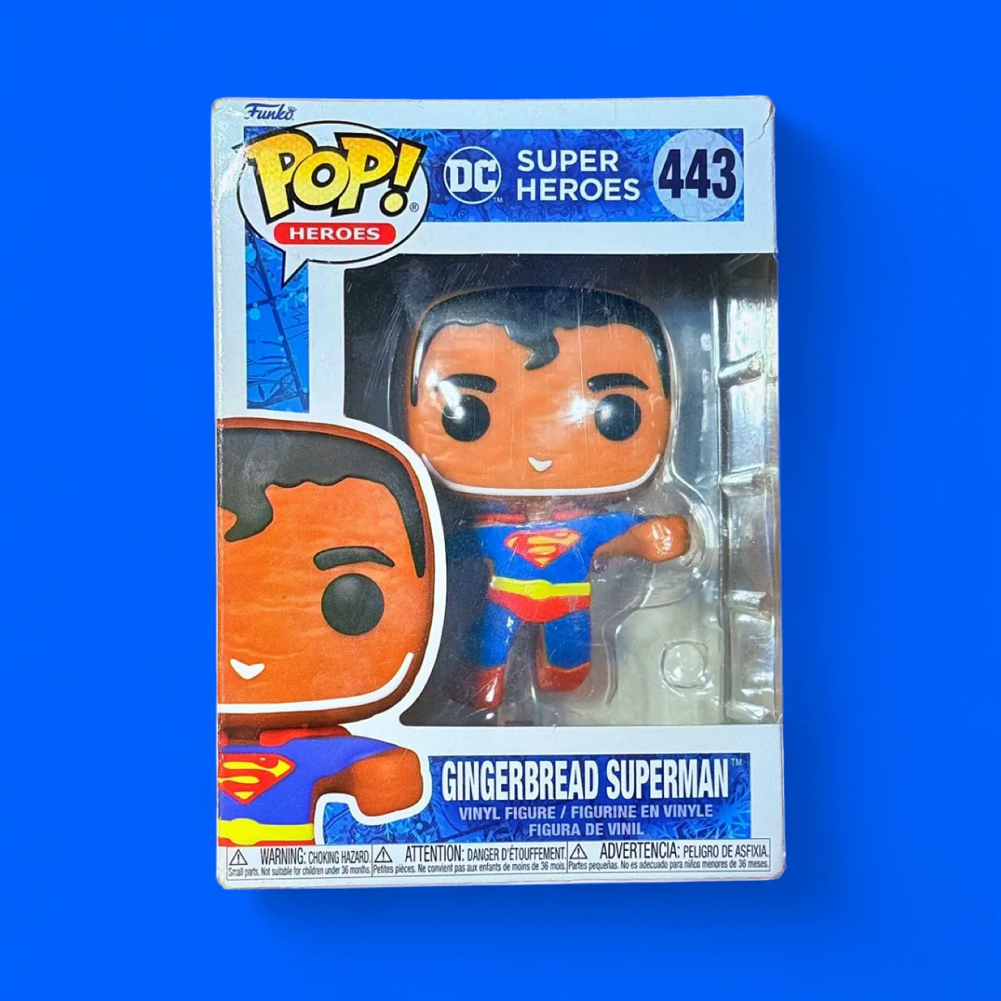 Funko Pop! DC Gingerbread Superman #443