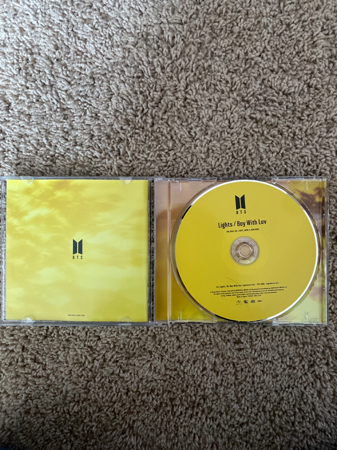 BTS Lights/Boy With Luv CD - photo 2