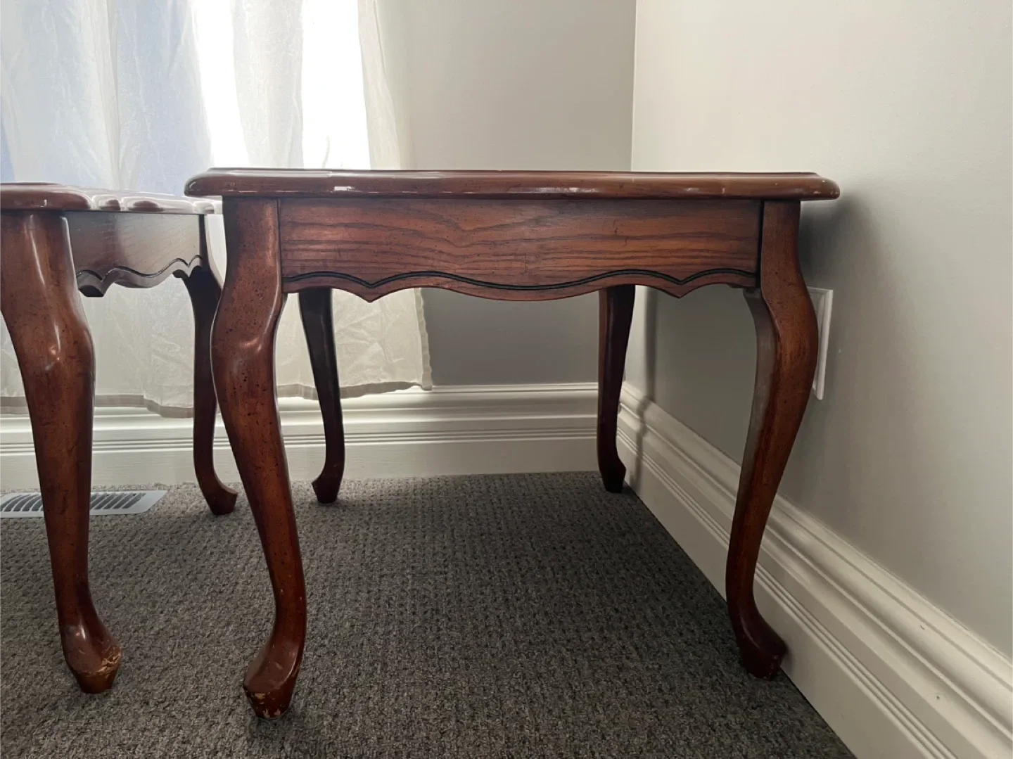 Wooden End Tables - Set of 2 image indicator(3)