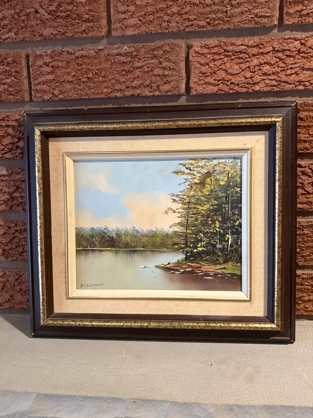 Framed Landscape Painting