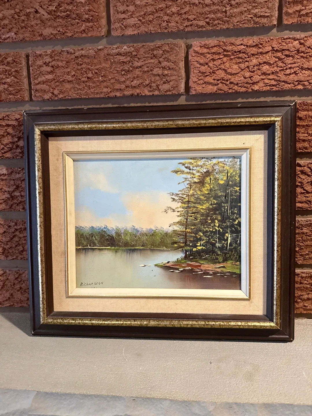Framed Landscape Painting