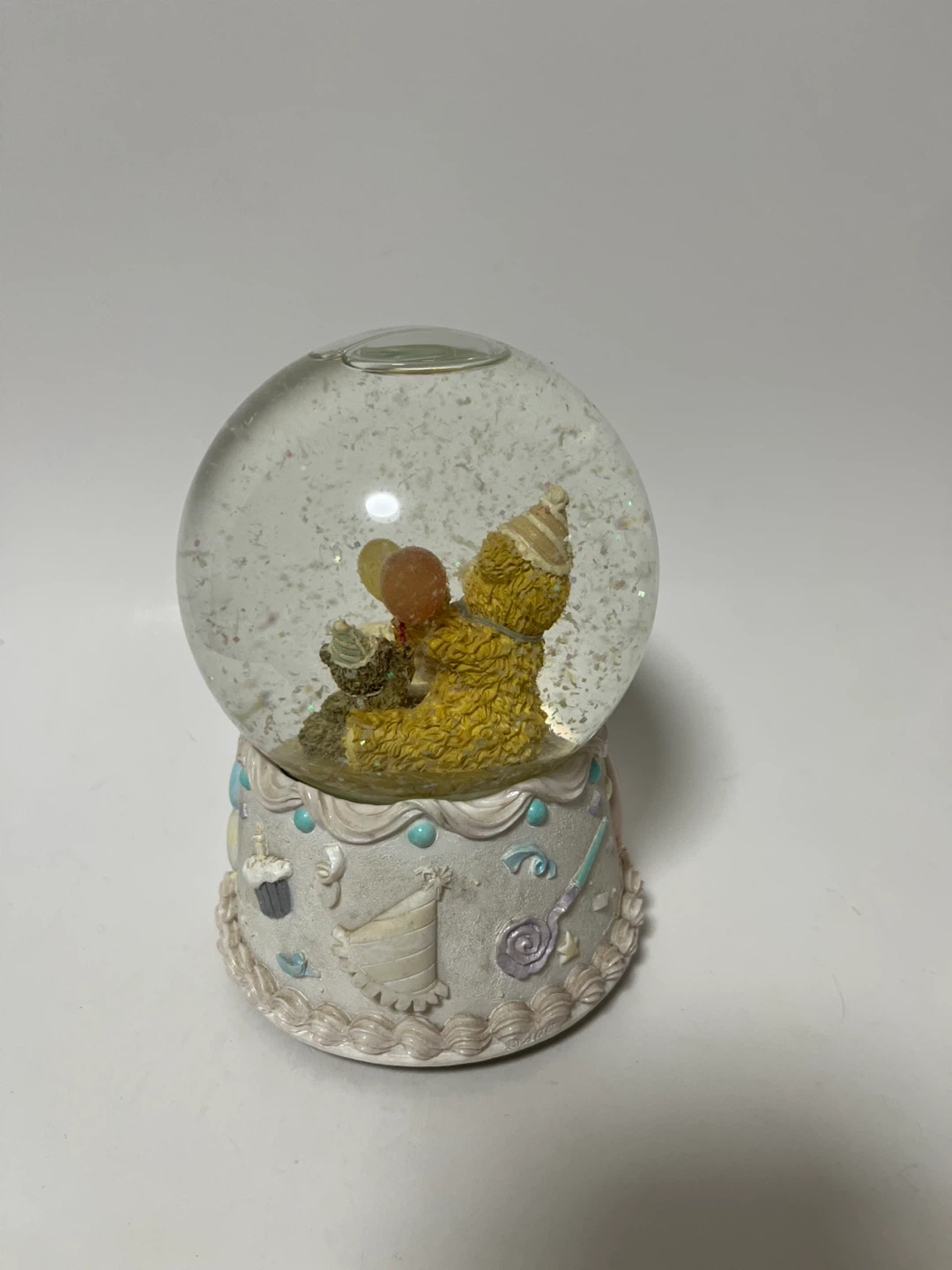 Birthday Bear Snow Globe musics working! - photo 2