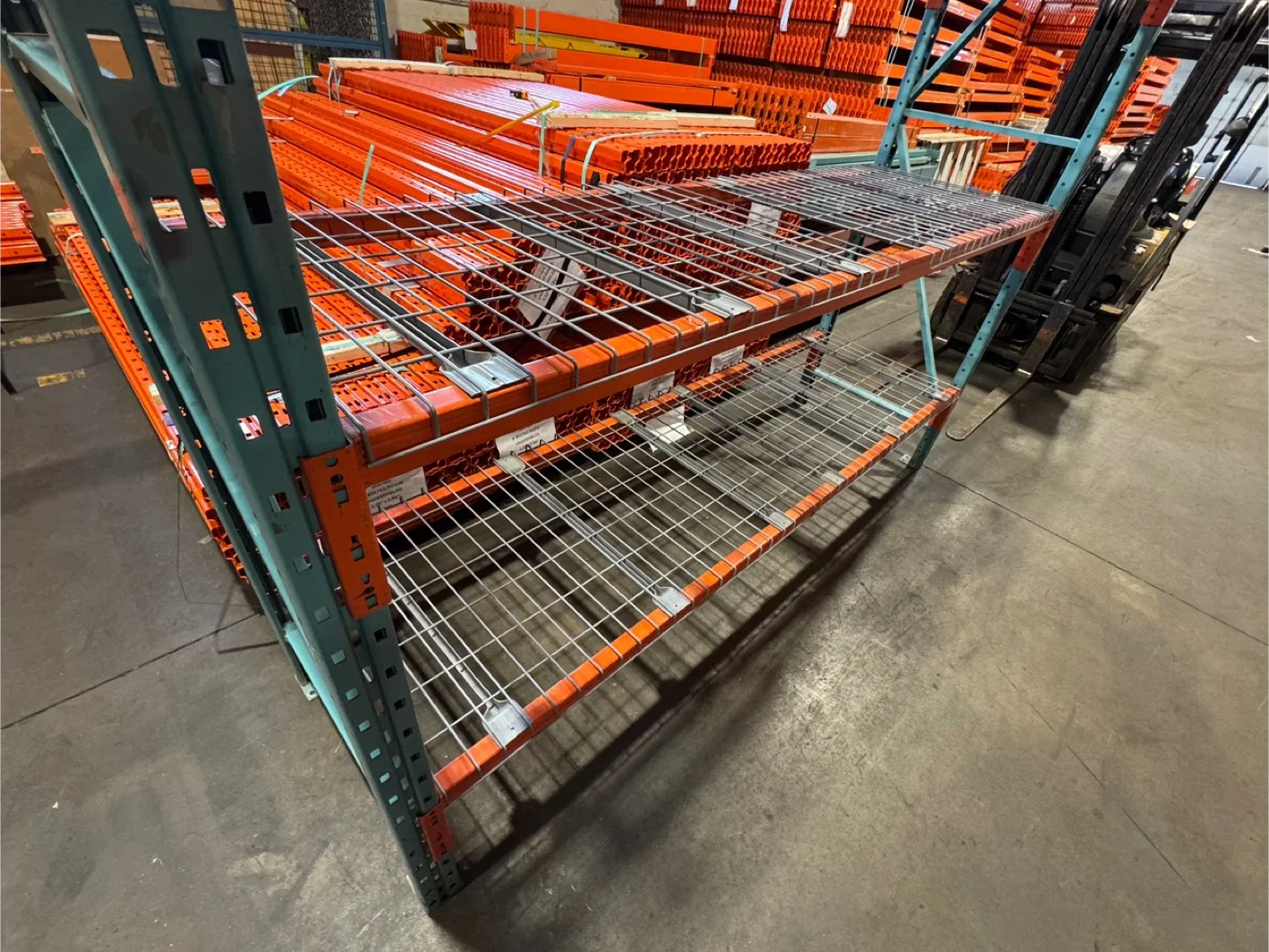 Industrial Metal Shelving Unit - 9' x 9' x 30" image indicator(3)