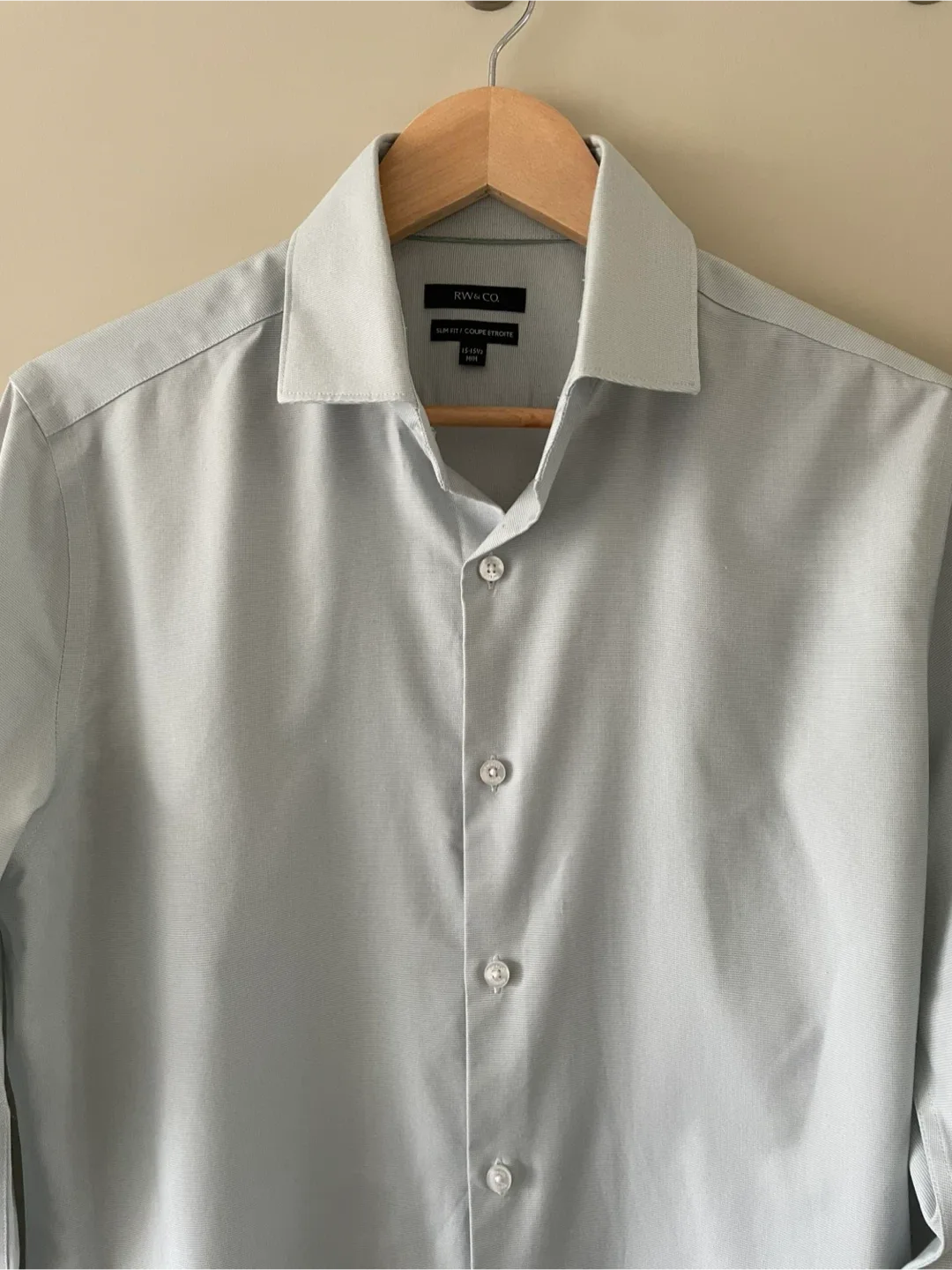 RW&CO. Slim Fit stretch dress shirt - Size M #Cleanout image indicator(3)