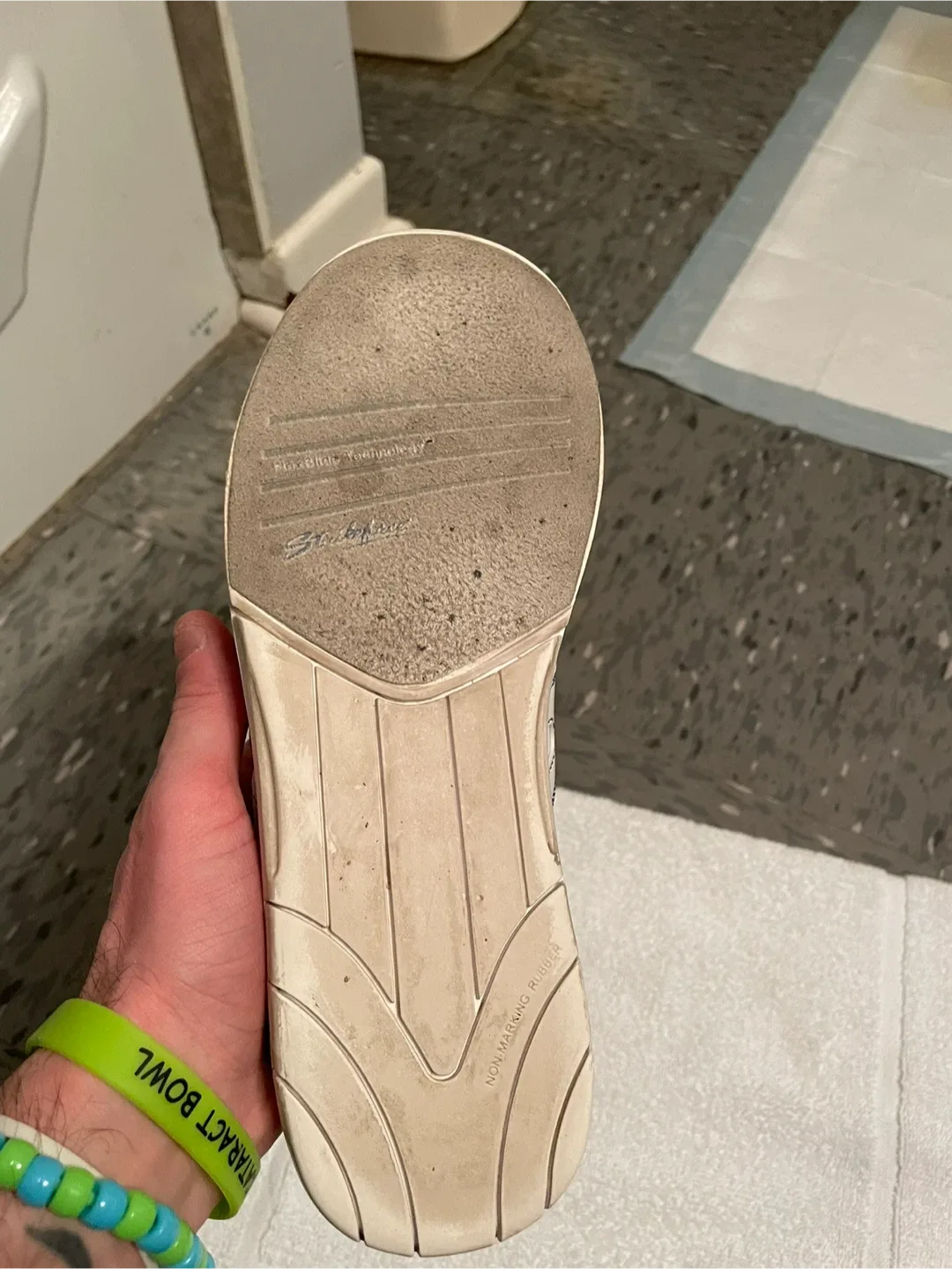 Dexter Bowling Shoes - White & Blue