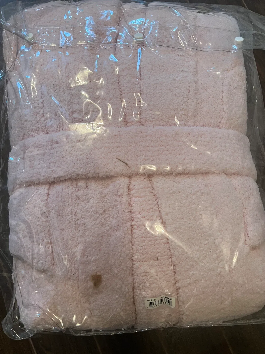 Kashwere Pink Robe Size S/M - New in Bag image indicator(2)