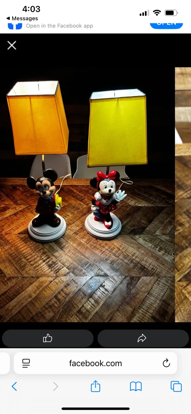 Disney ceramic lamps #Cleanout image indicator(2)