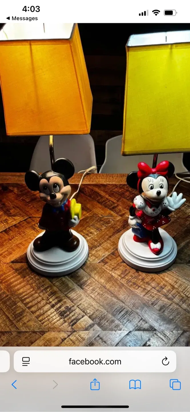 Disney ceramic lamps #Cleanout image indicator(3)